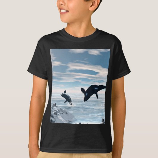 シャチ Tシャツ (正面)