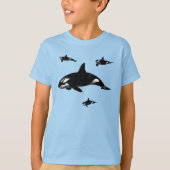 シャチ Tシャツ (正面)