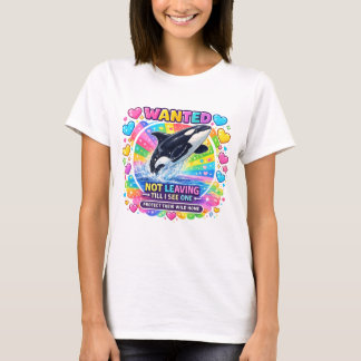 シャチTシャツ 動物好きな方へのプレゼントに Tシャツ