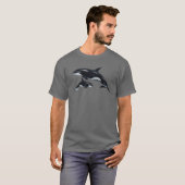 シャチTシャツ Tシャツ (正面フル)