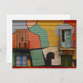 シャックスカラフルブエンスアイレスアルゼンチンポストカード ポストカード (正面/裏面)