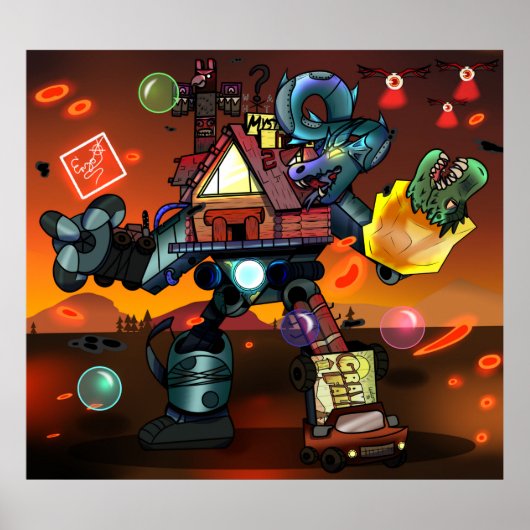 シャックトロン(重力秋) ポスター (正面)