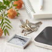 シャックルトンアイスシェルフ、南極 キーホルダー (側面)