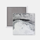 シャックルトンアイスシェルフ、南極 マグネット (正面/裏面)