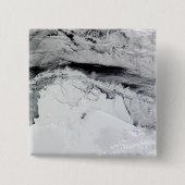 シャックルトンアイスシェルフ、南極 缶バッジ (正面)