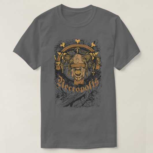 シャックルネクロマサー Tシャツ (デザイン正面)