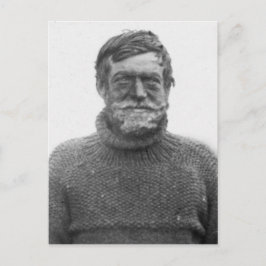 シャックレトニン南極ニンロッド写真と引用文 ポストカード