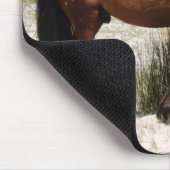 シャックレフォードバンクスWIld馬の放牧 マウスパッド (コーナー)