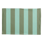 シャッターと梨のストライプパターン 枕カバー (裏面)