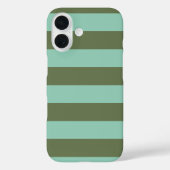 シャッターと梨のストライプパターン Case-Mate iPhoneケース (裏面)