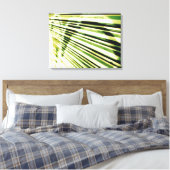 シャッターの落書き キャンバスプリント (インサイチュ (寝室))