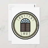 シャッターを閉めろ! ポストカード (正面/裏面)