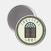 シャッターを閉めろ！ マグネット (正面/裏面)