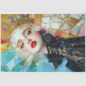 シャッタークイーン抽象芸術アートウィメンズ歴史月間 薄葉紙 (正面)