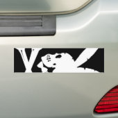 シャッタークラブ海賊旗 バンパーステッカー (車上)