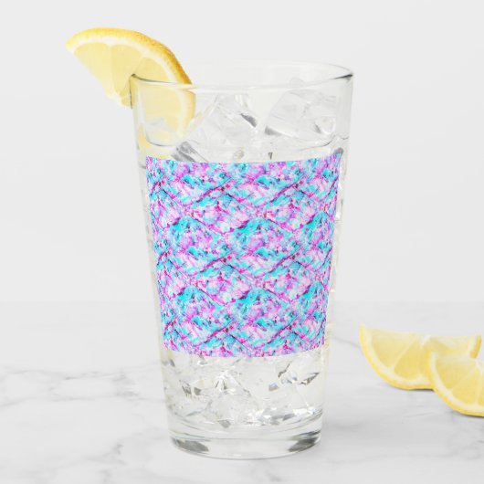 シャッターブロッサムAカラフルライトデザイン タンブラーグラス (アイス正面)