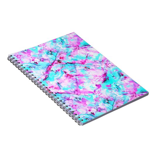 シャッターブロッサムAカラフルライトデザイン ノートブック (右側)