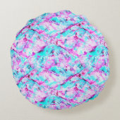 シャッターブロッサムAカラフルライトデザイン ラウンドクッション (裏面)