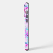 シャッターブロッサムAカラフルライトデザイン iPhoneケース (左側面)