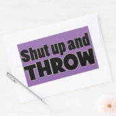 シャットアップとスローショットDiscus Javelin Stickers 長方形シール (封筒)