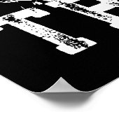 シャットアップとトレーニング – ジムトレーニング動機 ポスター (角)