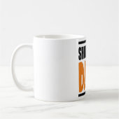 シャットアップアンドダンスダンサー踊り コーヒーマグカップ (左)