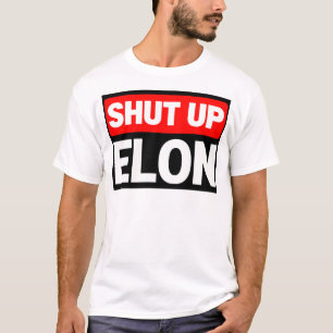 シャットアップエロンテスラクラブ – バンパーステッカーデカールAcc Tシャツ