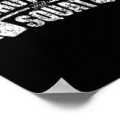 シャットアップスクアットトレーニングフィットネスジムトレーニング1 ポスター (角)