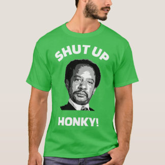 シャットアップホーンキーザジェファーソンズテレビフード付きスウェットシャツ Tシャツ