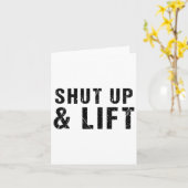 シャットアップリフトジやる気を起こさせるム引用文フィットネスGy カード (黄色い花)