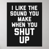 シャットダウンおもしろい引用文 ポスター (正面)