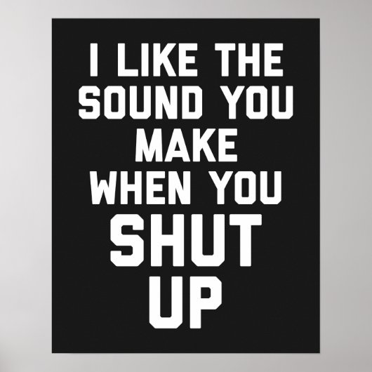 シャットダウンおもしろい引用文 ポスター (正面)