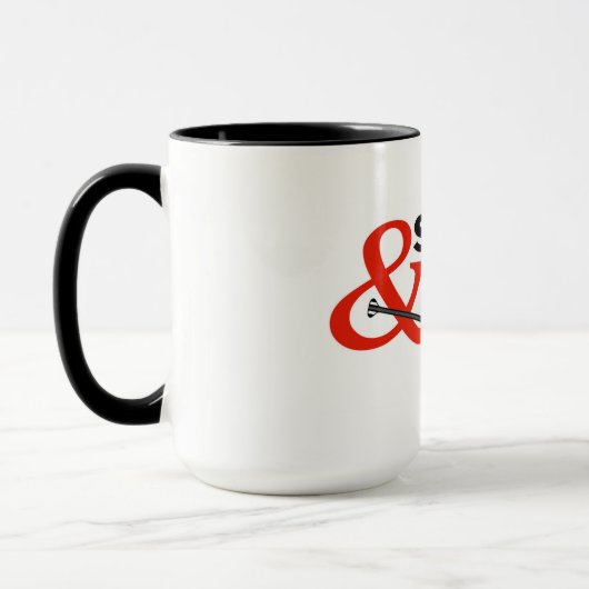 シャットダウンとパドルマグ マグカップ (左)