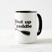 シャットダウンとパドルマグ マグカップ (正面右)