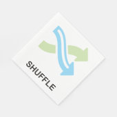 シャッフルアイコン スタンダードランチョンナプキン (角)