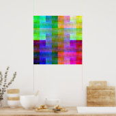 シャッフルパレット(反転) ポスター (キッチン)