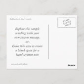 シャッフルボード搭載 ポストカード (裏面)