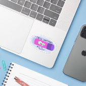 シャップスティックを仕上げる シール (ノートパソコンとiPhone)