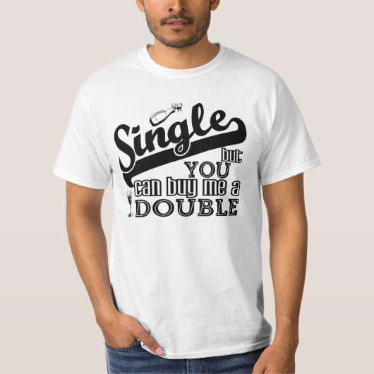 シャッ独身のト – スタイルとカラーを選択 Tシャツ (正面)