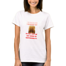 シャツが焼け尽きた