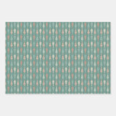 シャツとネクタイのお父さんの日 ラッピングペーパーシート (正面3)