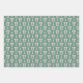 シャツとネクタイのお父さんの日 ラッピングペーパーシート (正面)