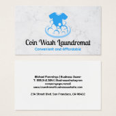 シャツと石鹸の泡 | コインランドリー (正面&裏面)