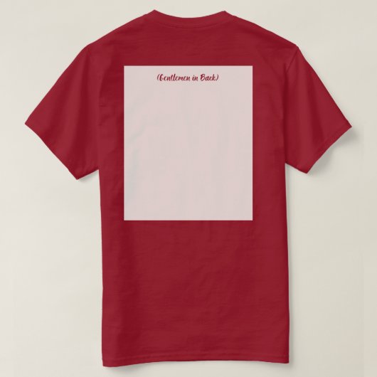 シャツにサインして。私の誕生日。おもしろいパーティーの描画 Tシャツ (デザイン裏面)