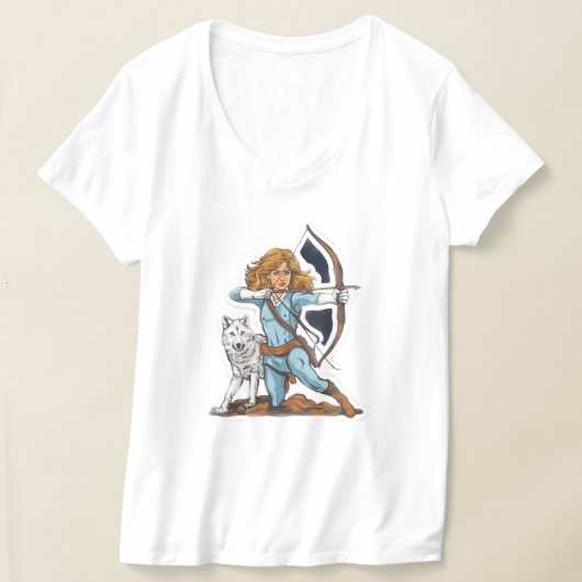 シャツのスニパー Tシャツ (レイダウン)