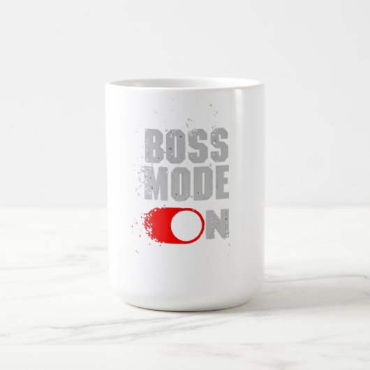 シャツのボッズモード コーヒーマグカップ (中央)