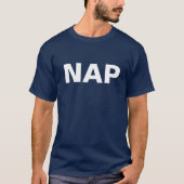 シャツの昼寝 Tシャツ (正面)