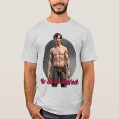 "シャツを着ないシャーロック" Tシャツ (正面)