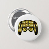 シャツゲーマー–02a 缶バッジ (正面&裏面)