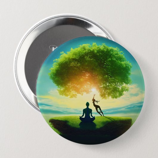 シャツボタン 缶バッジ (正面&裏面)